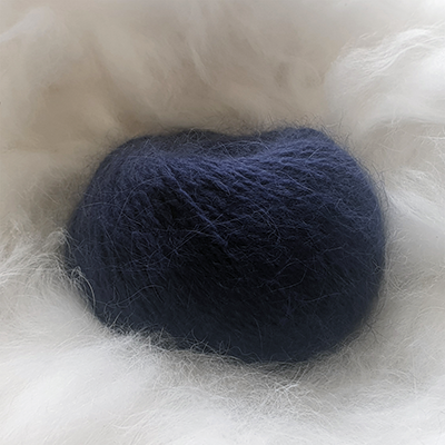 Laine Angora "Bleu Marine"