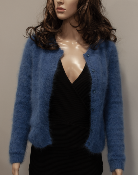 Gilet Nataly en laine angora