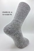 Chaussettes Angora et Laine Mérinos